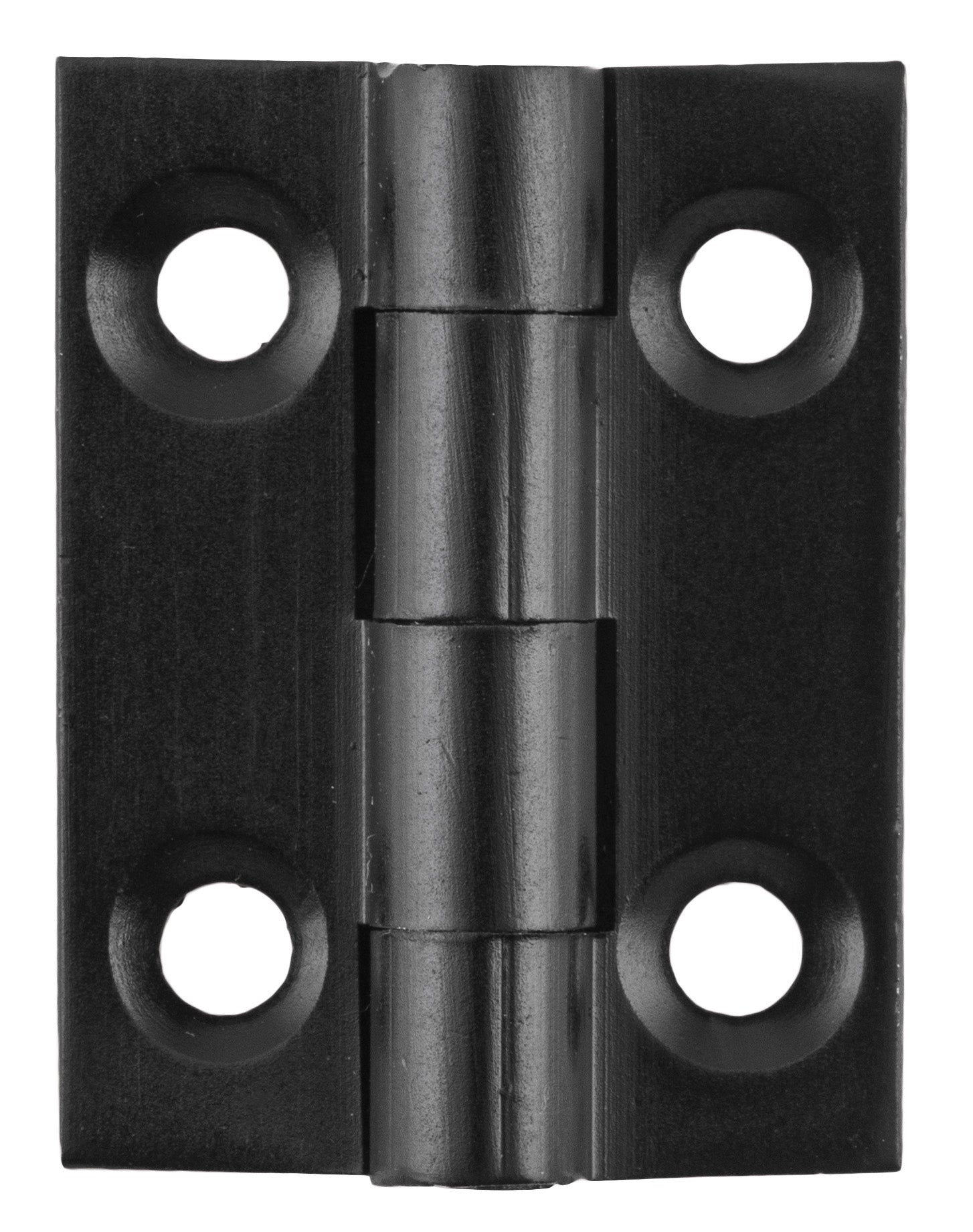 Fixed Pin Cabinet Hinge Matt Black / H25xW22mm