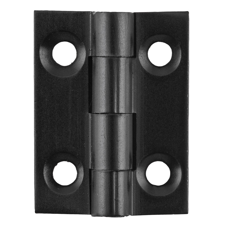 Fixed Pin Cabinet Hinge Matt Black / H25xW22mm