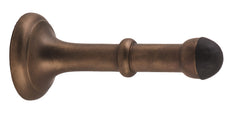 Large Concealed Fix Door Stop Antique Brass