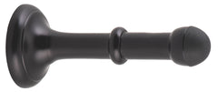 Large Concealed Fix Door Stop Matt Black