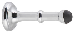 Large Concealed Fix Door Stop Chrome Plated