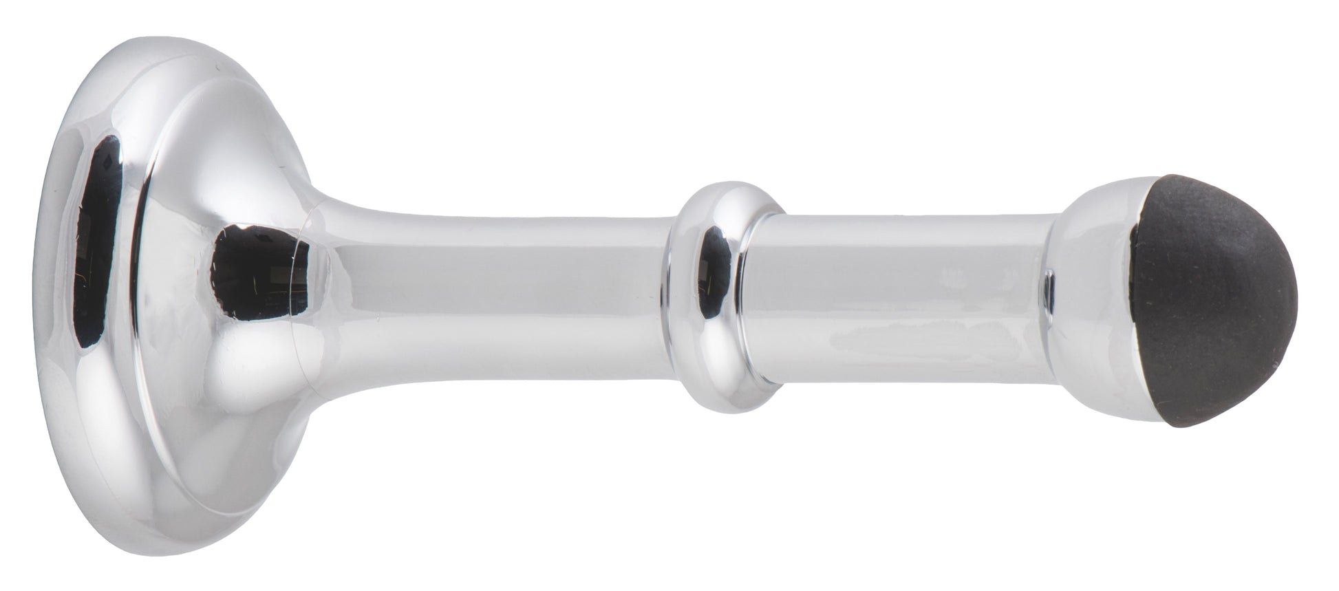 Large Concealed Fix Door Stop Chrome Plated