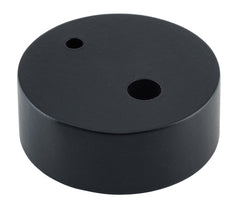 Oval Door Stop Spacer Matt Black