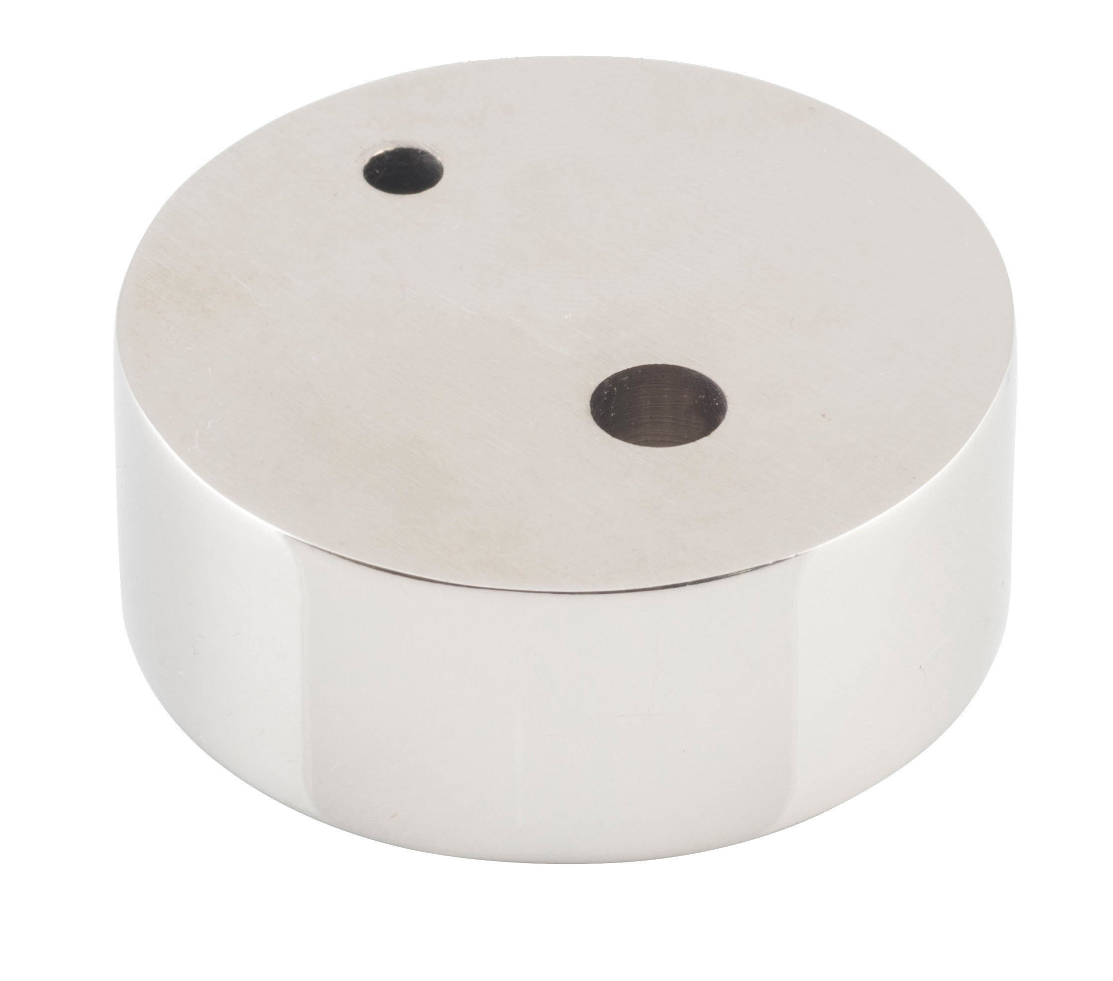 Oval Door Stop Spacer Polished Nickel