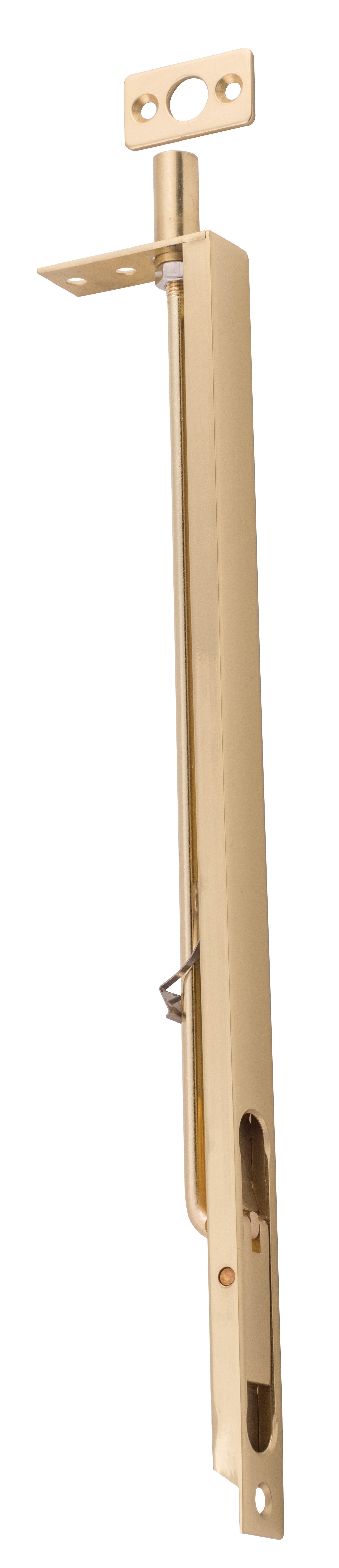 Flush Bolt Polished Brass / L300mm