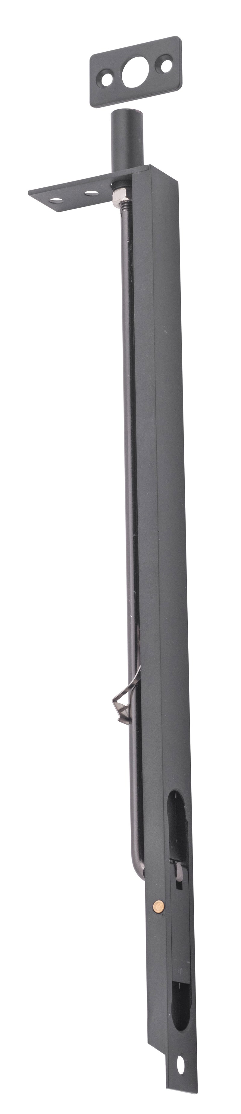 Flush Bolt Matt Black / L300mm