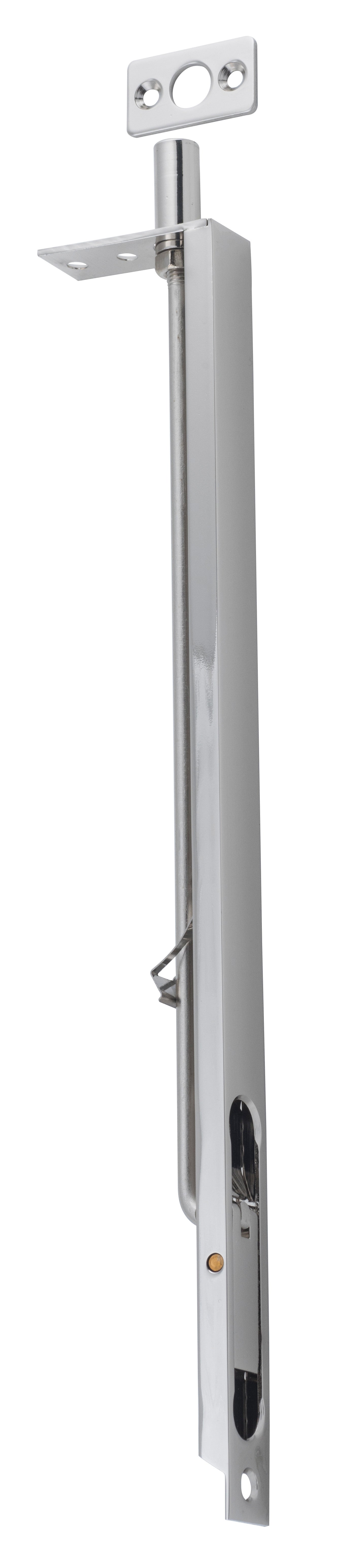 Flush Bolt Polished Nickel / L300mm