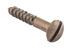 Domed Head Screws Antique Brass / L19mm