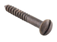 Domed Head Screws Antique Brass / L25mm