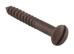 Domed Head Screws Antique Brass / L25mm