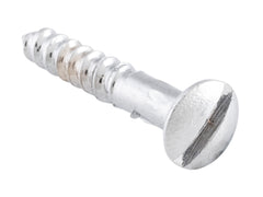 Domed Head Screws Chrome Plated / L19mm