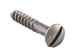 Domed Head Screws Rumbled Nickel / L19mm