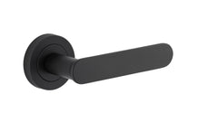 Bronte Lever - Round Rose Matt Black
