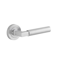Berlin Lever - Round Rose Satin Chrome