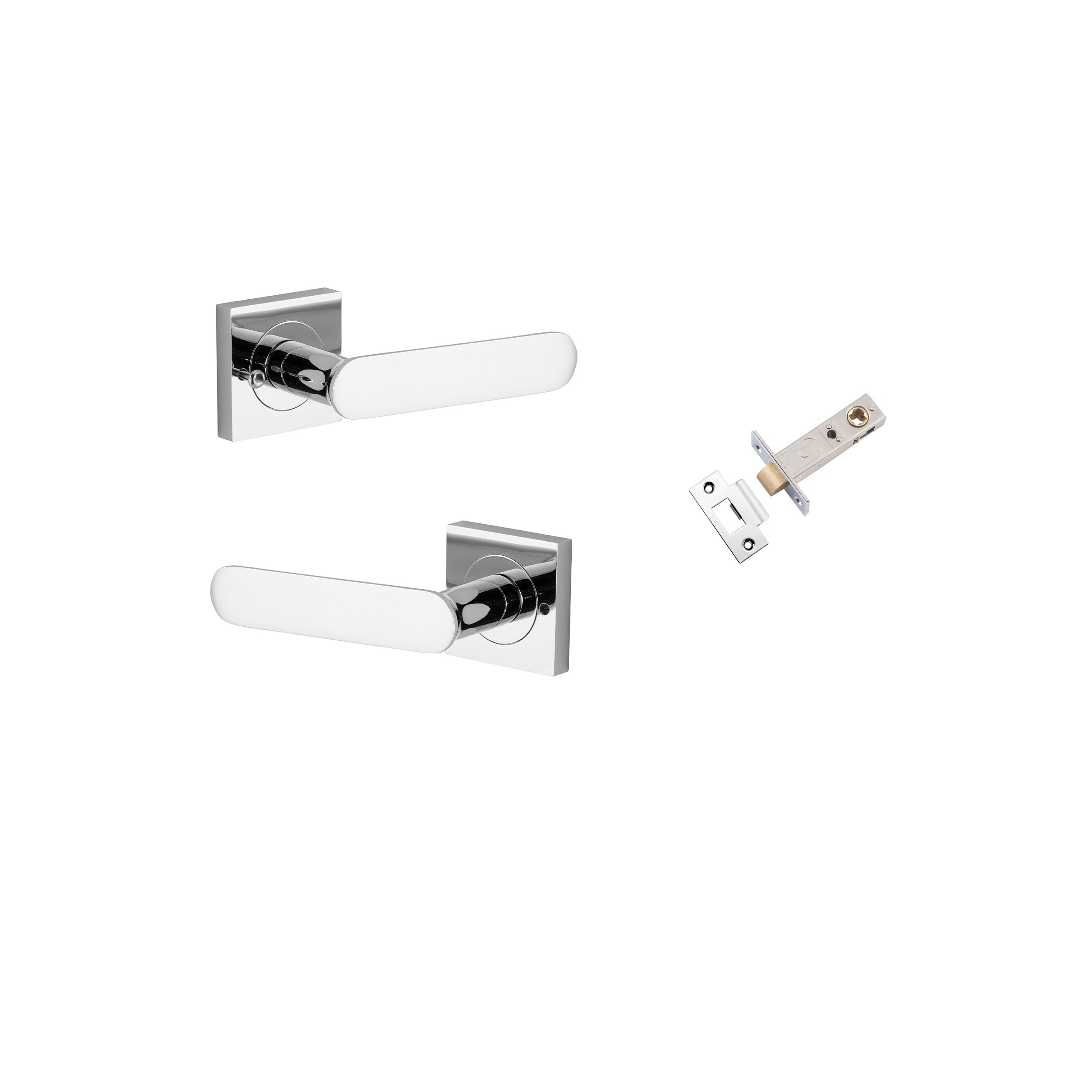 Bronte Lever - Square Rose Privacy Kit (Inbuilt Privacy)