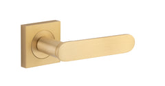 Bronte Lever - Square Rose Satin Brass