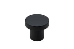 Osaka Cupboard Knob P28xD32mm Matt Black