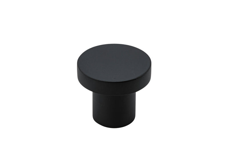 Osaka Cupboard Knob P28xD32mm Matt Black