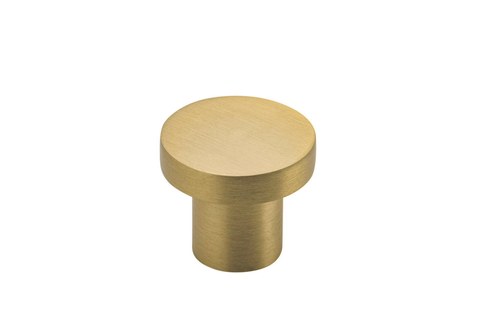 Osaka Cupboard Knob P28xD32mm Satin Brass