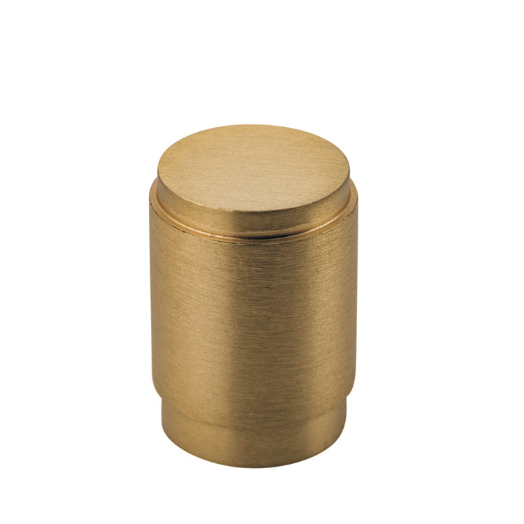 Berlin Cupboard Knob P28xD20mm Satin Brass