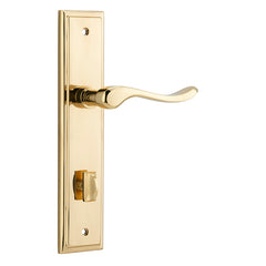Stirling Lever - Stepped Backplate Polished Brass / Solid Brass