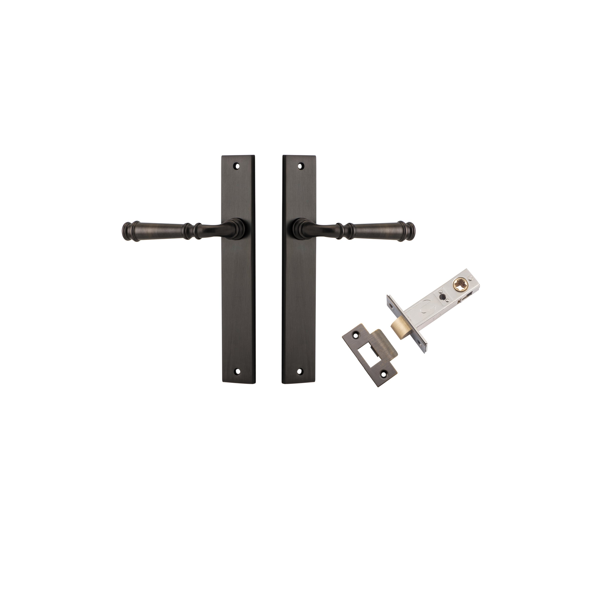 Verona Lever - Rectangular Backplate Passage Kit