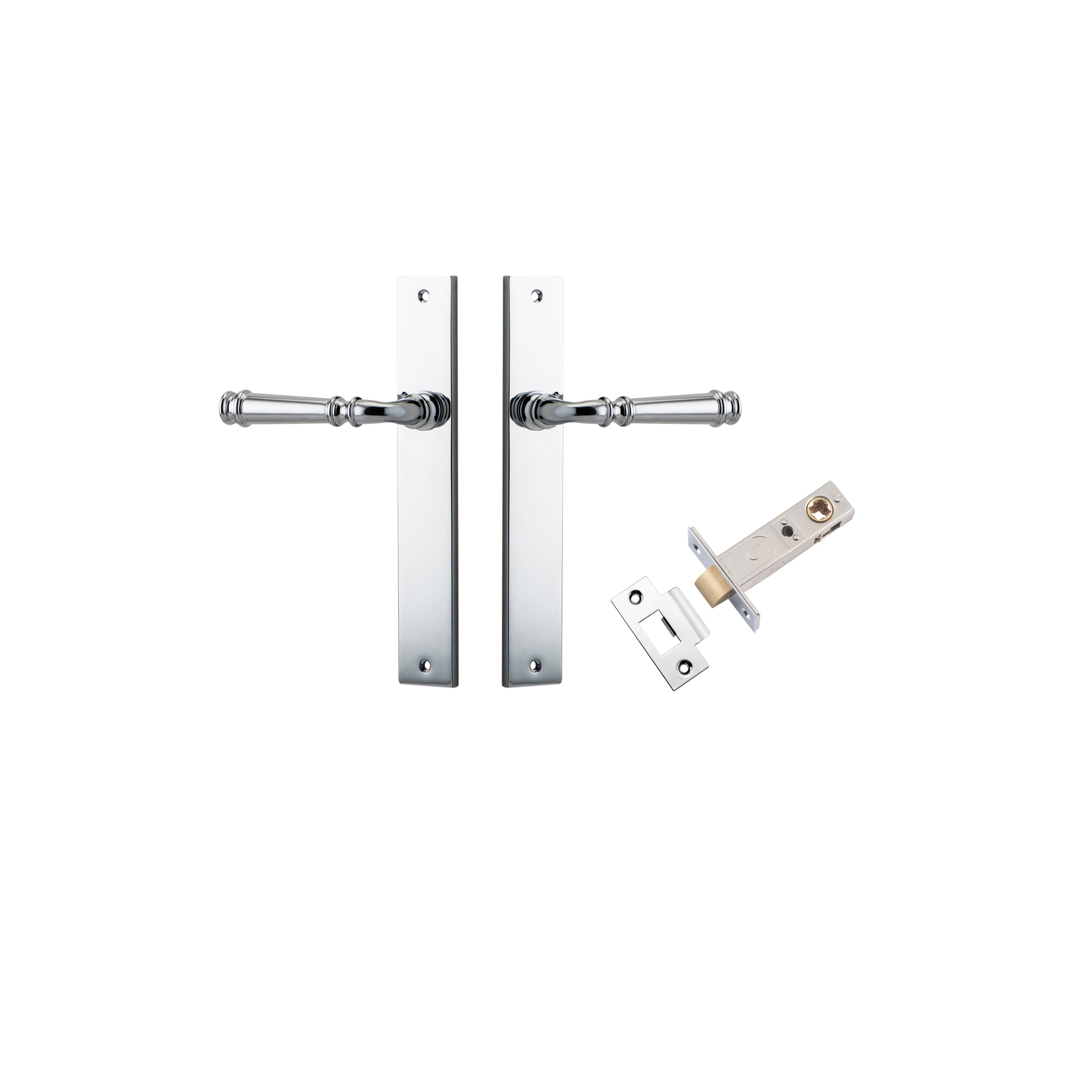 Verona Lever - Rectangular Backplate Passage Kit