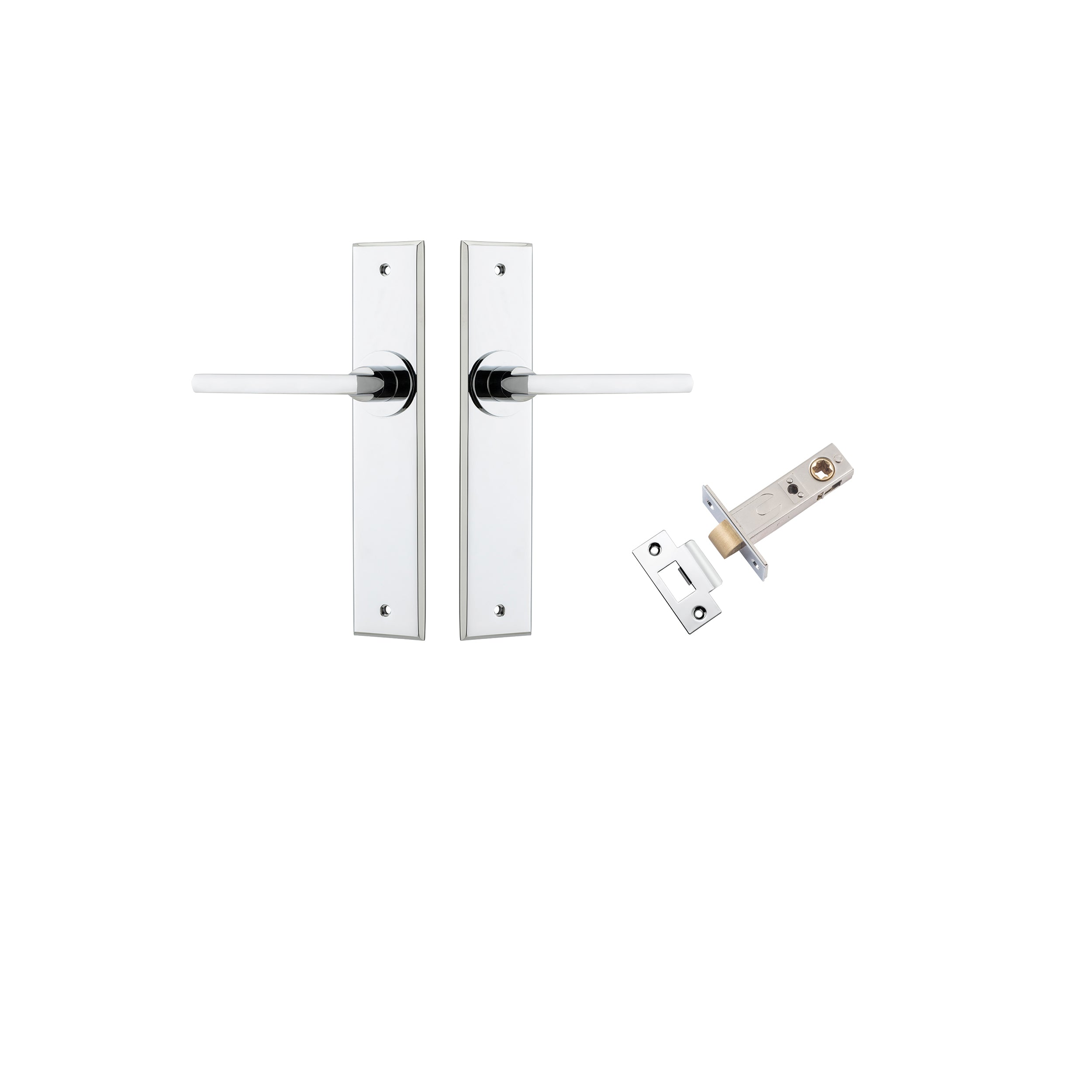 Baltimore Lever - Chamfered Backplate Passage Kit