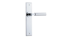 Berlin Lever - Chamfered Backplate Chrome Plated