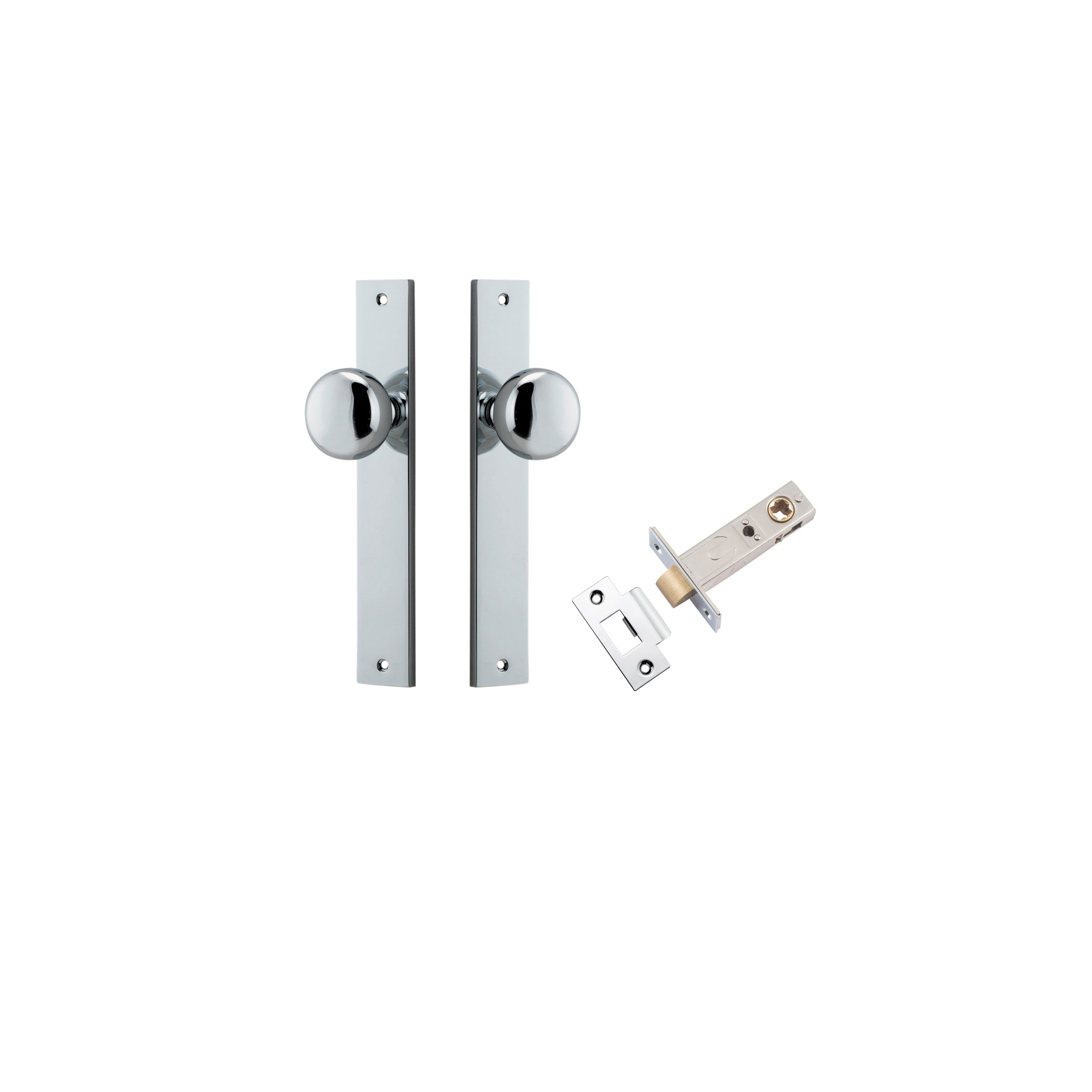 Cambridge Knob - Rectangular Backplate Passage Kit