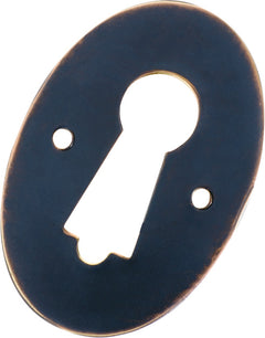 Pressed Escutcheons Antique Copper