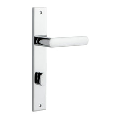 Osaka Lever - Rectangular Backplate Chrome Plated / Solid Brass
