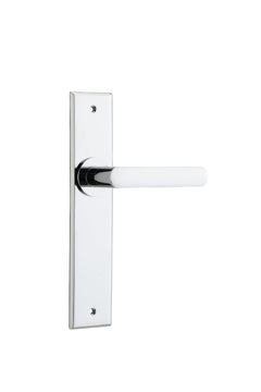 Osaka Lever - Chamfered Backplate Chrome Plated / Solid Brass