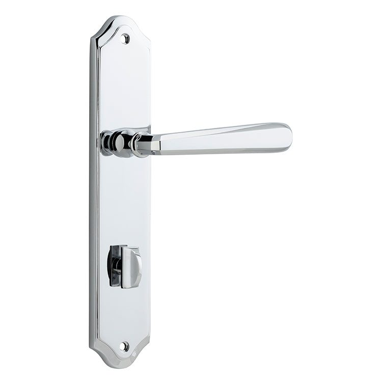 Copenhagen Lever - Shouldered Backplate Chrome Plated / Solid Brass