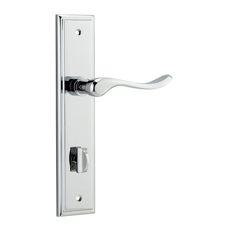 Stirling Lever - Stepped Backplate Chrome Plated / Solid Brass