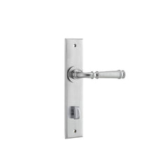 Verona Lever - Chamfered Backplate Satin Chrome