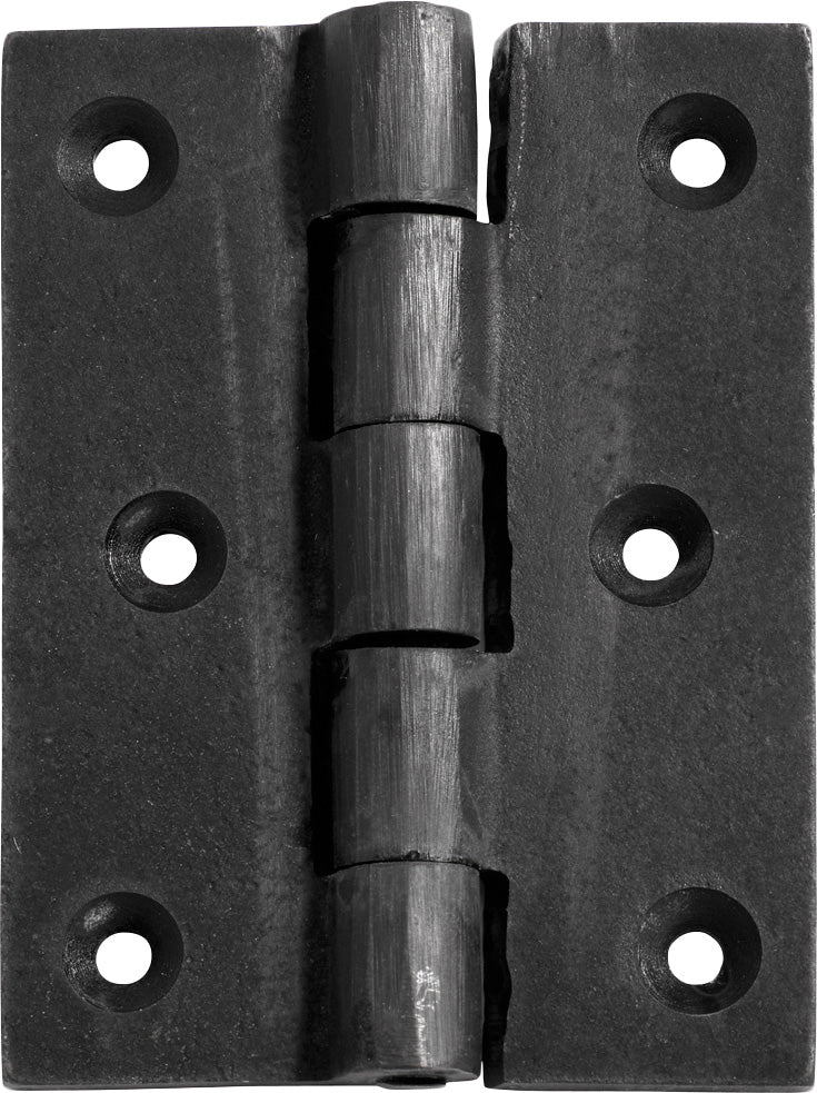 Fixed Pin Cast Iron Hinge Matt Black / H89xW65mm