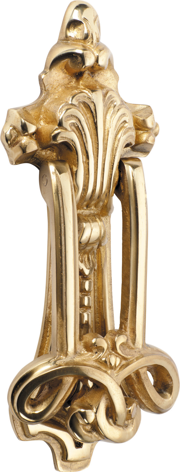 Federation Door Knocker Polished Brass