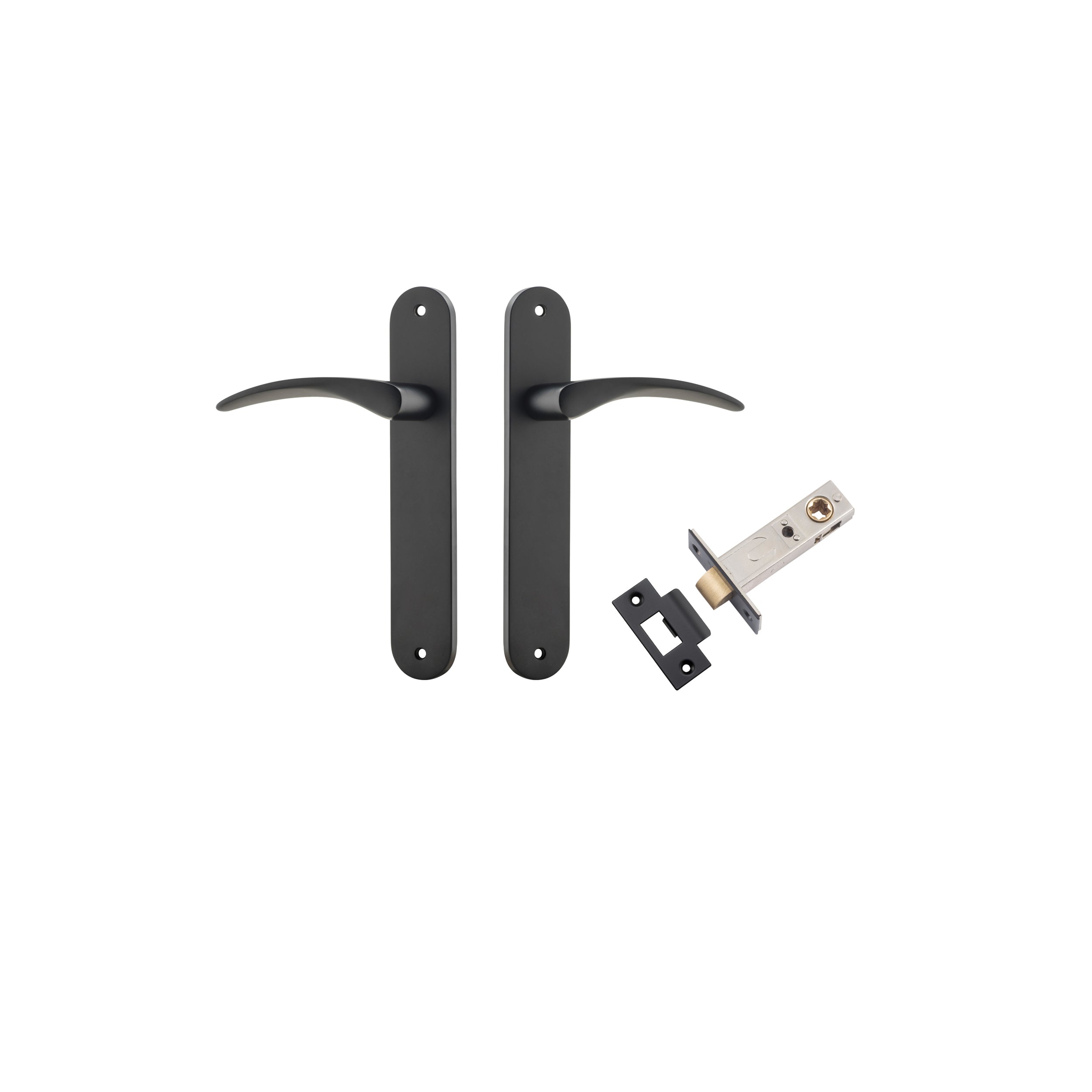 Oxford Lever - Oval Backplate Passage Kit