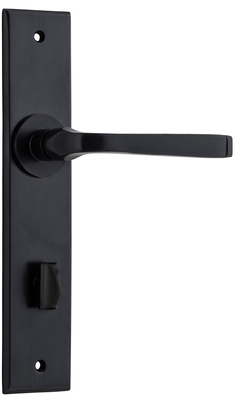 Annecy Lever - Chamfered Backplate (Handles Only)