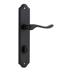 Stirling Lever - Shouldered Backplate Matt Black / Solid Brass