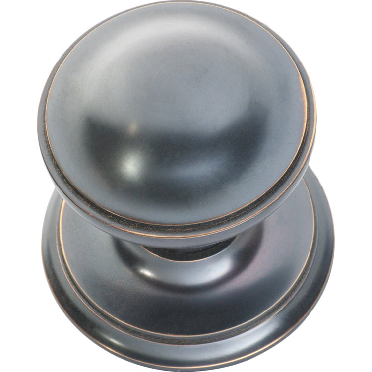 Classic Centre Door Knob Antique Copper