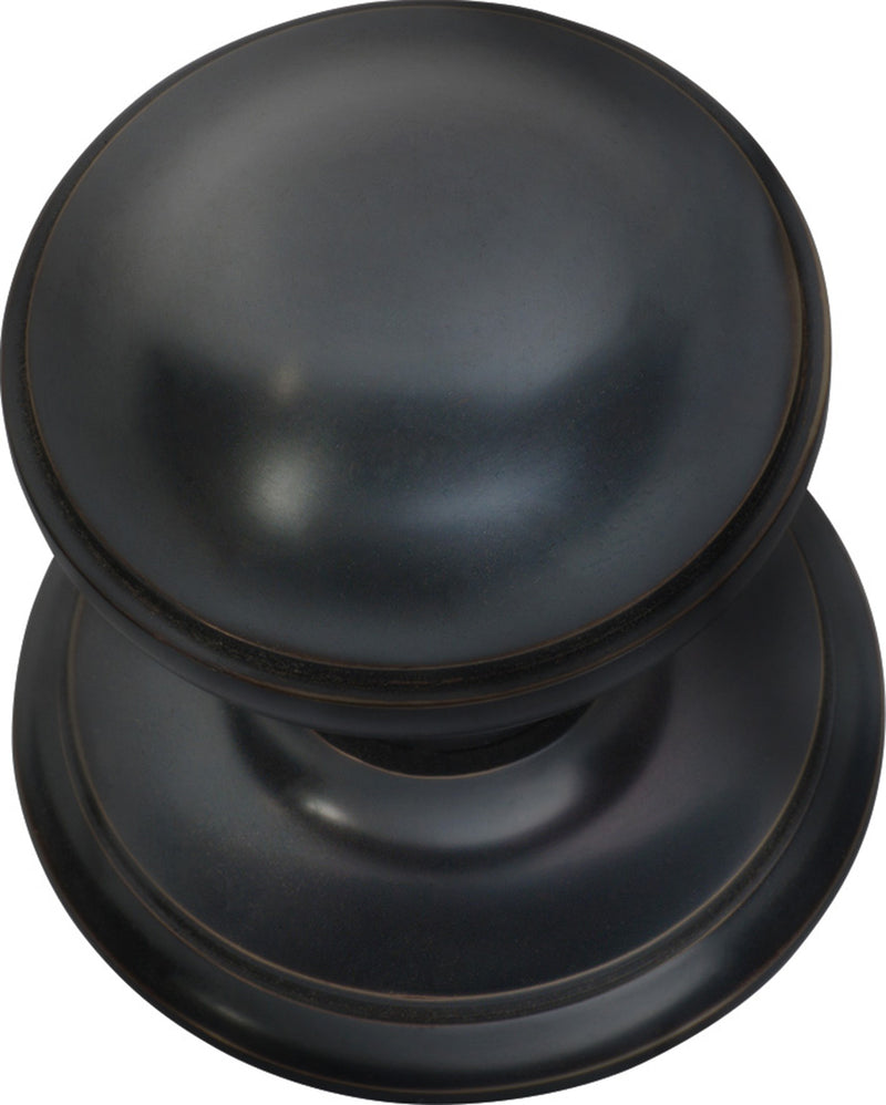 Classic Centre Door Knob Antique Copper