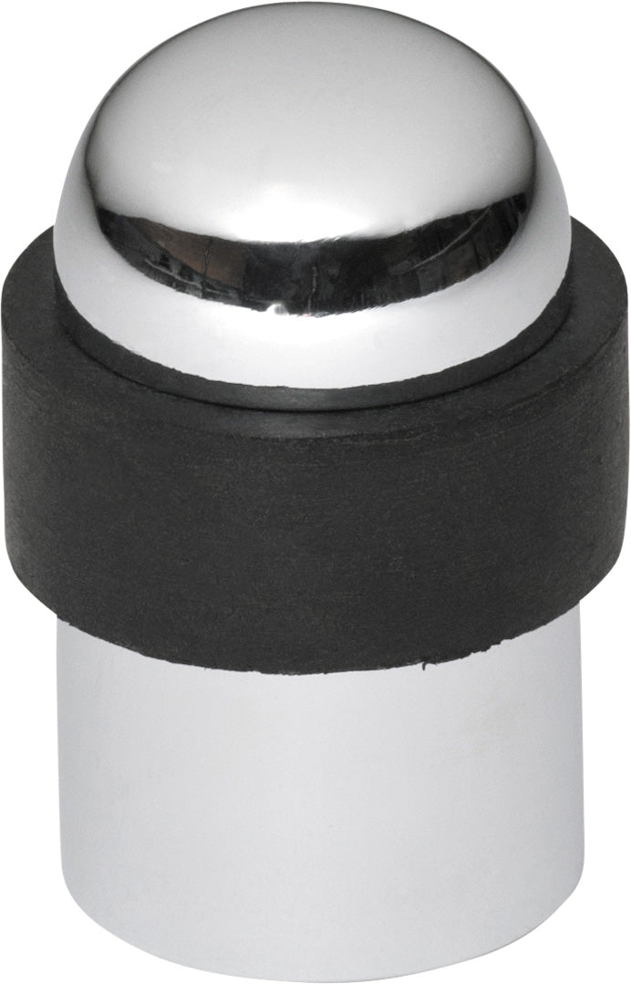 Domed Door Stop Chrome Plated