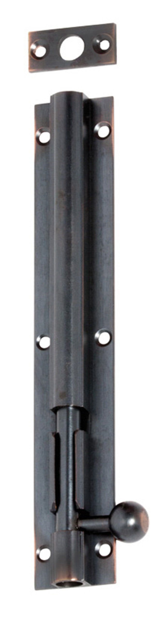 Barrel Bolt Antique Copper / Long Throw L150mm