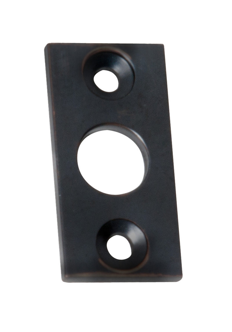 Barrel Bolt 9mm Flat Plate Keeper Antique Copper