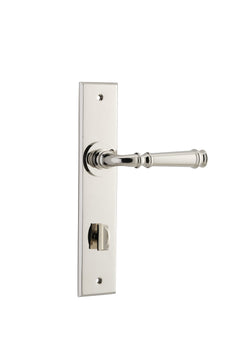 Verona Lever - Chamfered Backplate Polished Nickel