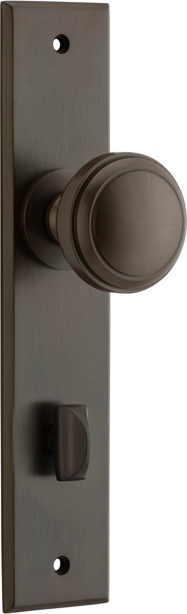 Paddington Knob - Chamfered Backplate