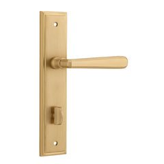 Copenhagen Lever - Stepped Backplate Satin Brass / Solid Brass