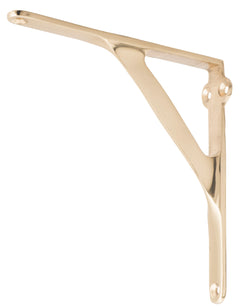 Shelf Brackets Polished Brass / H130xP130mm